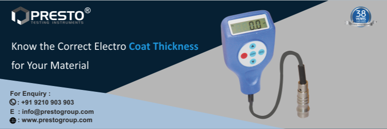 Know the Correct Electro coat thickness For Your Material